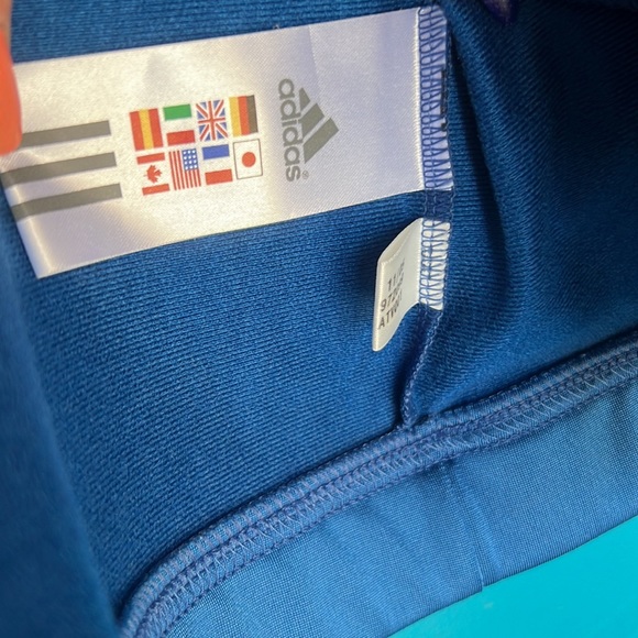 Mens Large Adidas Zip up Large - Picture 10 of 12